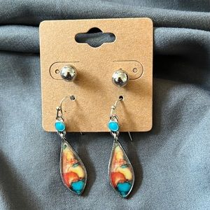 Boho style earrings